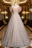Dreamy Sequins Off the Shoulder Evening Prom Dress