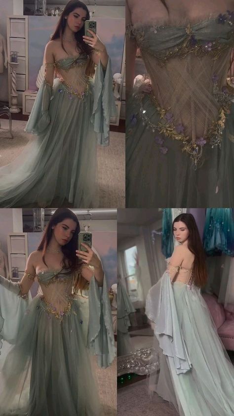 Elegant A Line Off The Shoulder Floor-Length Tulle Long Sleeves Classy Evening Dress Classy Prom Dress Secondary image