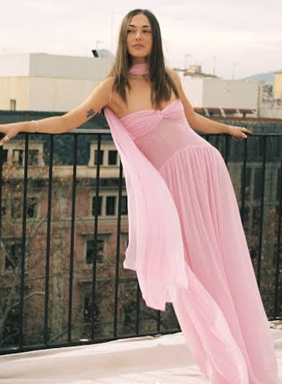 Elegant A Line Sweetheart Pink Chiffon Long Classy Prom Dress Party Dress Summer 20Th Birthday Outfits 18Th Birthday Dress