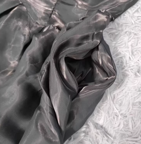 Elegant Black A-Line Spaghetti Strap Satin Long Classy Prom Dress