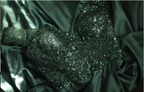 Elegant Dark Green A-Line Off-Shoulder Sequined Satin Long Classy Prom Dress