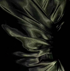 Elegant Dark Green Spaghetti Strap V-Neck Ruched Satin Long Classy Prom Dress