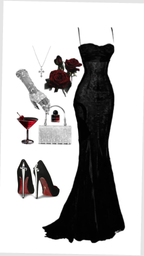 Elegant Mermaid Spaghetti Straps Black Lace Long Classy Prom Dress Birthday Outfits