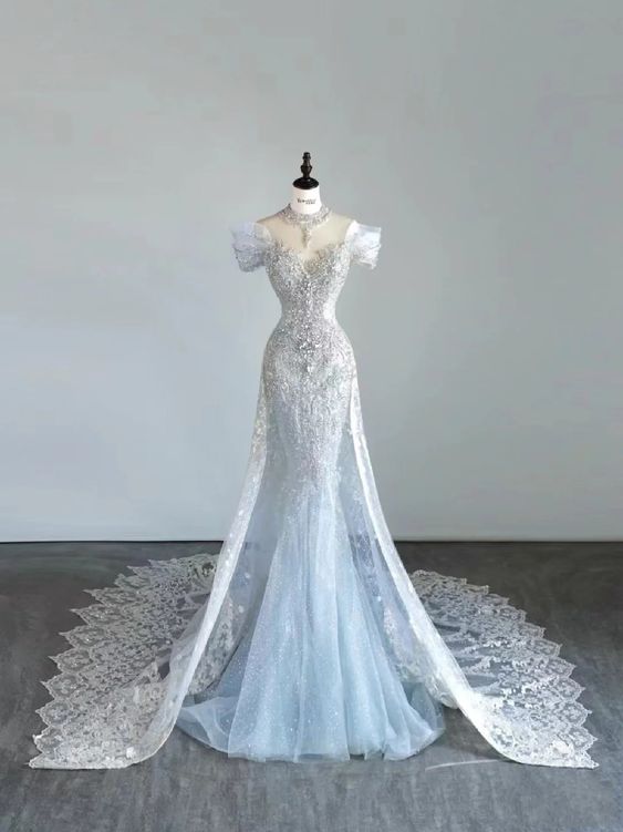 Elegant Mermaid Strapless Long Classy Prom Dress