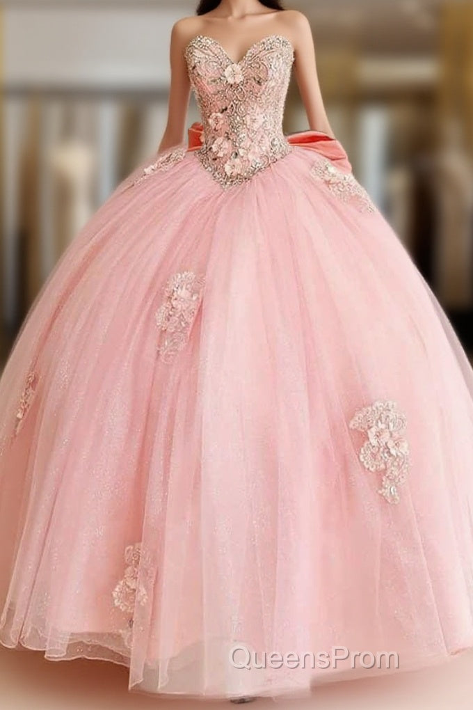 Elegant Pink Wedding Dress Evening Dress,Evening Prom Dress Main image