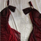 Affordable Party Dress Under $160’œElegant Purple Glitter Ruffled Chiffon Classy Prom Dress