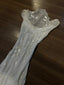 Elegant White Swing Neck Sequin Chiffon Long Classy Prom Dress