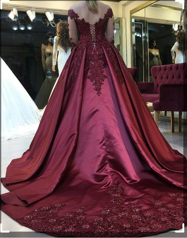 Emerald Green Long Sleeve Quinceanera Dress Ball Gown Plus Size 15 Junior Classy Prom Dress