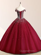 Emerald Green Sequin Evening Prom Dress Beaded Quinceanera Dress