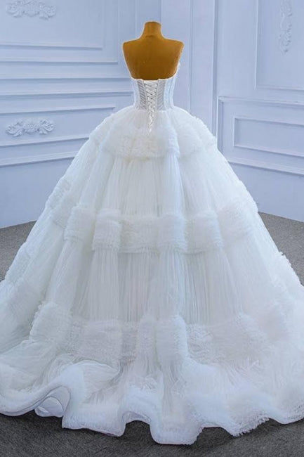 Fabulous Modern Long White Wedding Gowns Sleeveless