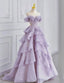 Fairy A Line Off The Shoulder Lilac Classy Prom Dress Classy Evening Dress