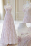 Fairy A Line Straps Pink Evening Prom Dress 22Th Birthday Outfit
