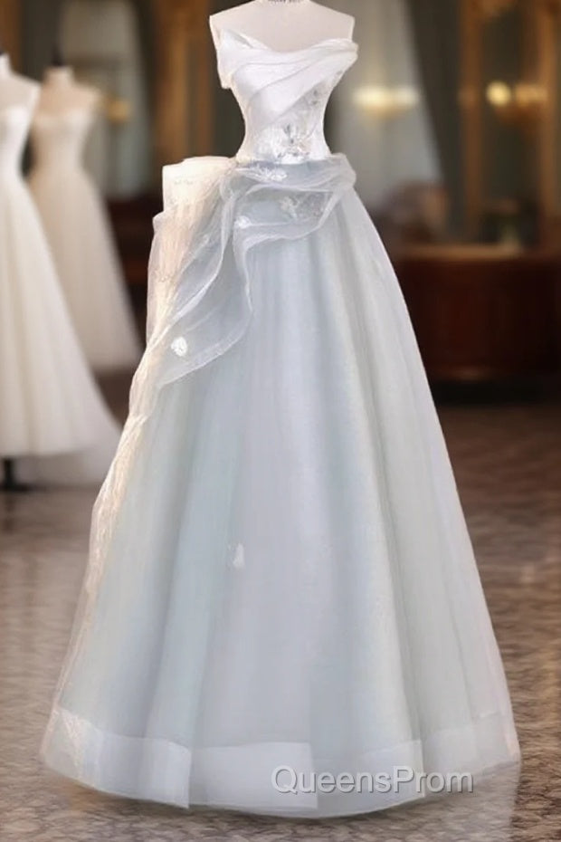 Fairy A Line Sweethart Long Tulle Evening Prom Dress 22Th Birthday Outfit Main image