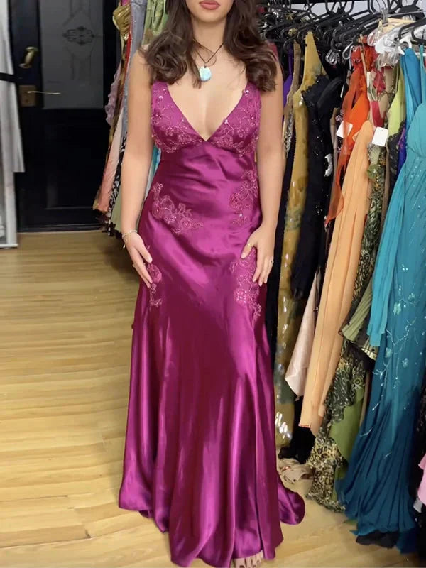Fancy Mermaid Spaghetti Straps Green Backless Long Classy Prom Dress Classy Evening Dress Classy Dress