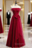 Fancy Tulle Off the Shoulder Beading Evening Prom Dress