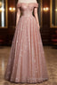 Cute tulle long A line Evening Prom Dress evening Dress
