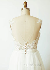 Floor-Length A-Line/Princess Sweetheart Wedding Dress