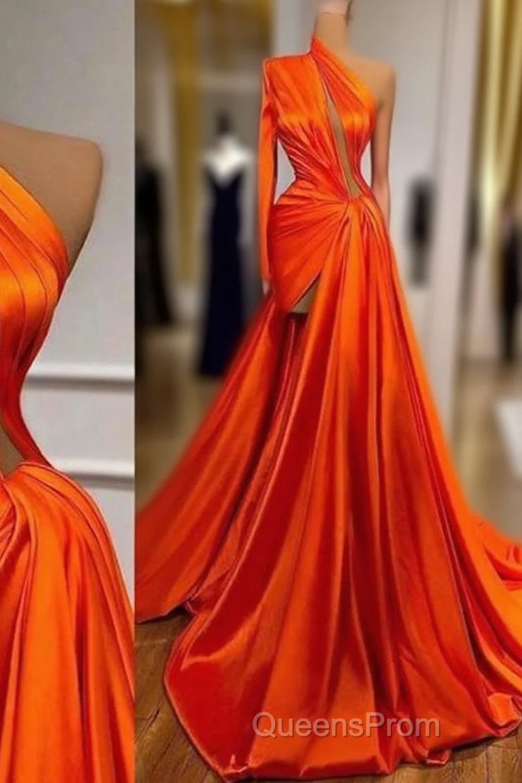 Formal Evening Prom Dress, Arabic Party Dress, Cheap Evening Dress, Satin Evening Dress Main image