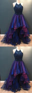 High Low Prom Dresses, Ombre Prom Dresses, Asymmetric Prom Dresses, Front Short Long Back Prom Dresses