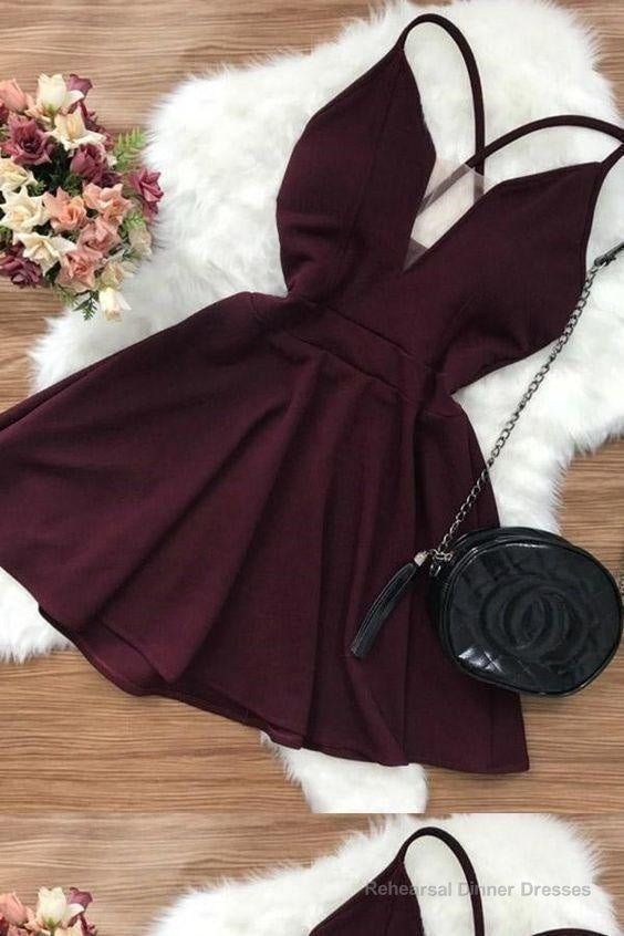 Sexy Homecoming Dresses, Short Homecoming Dresses, Open Back Homecoming Dresses Main image