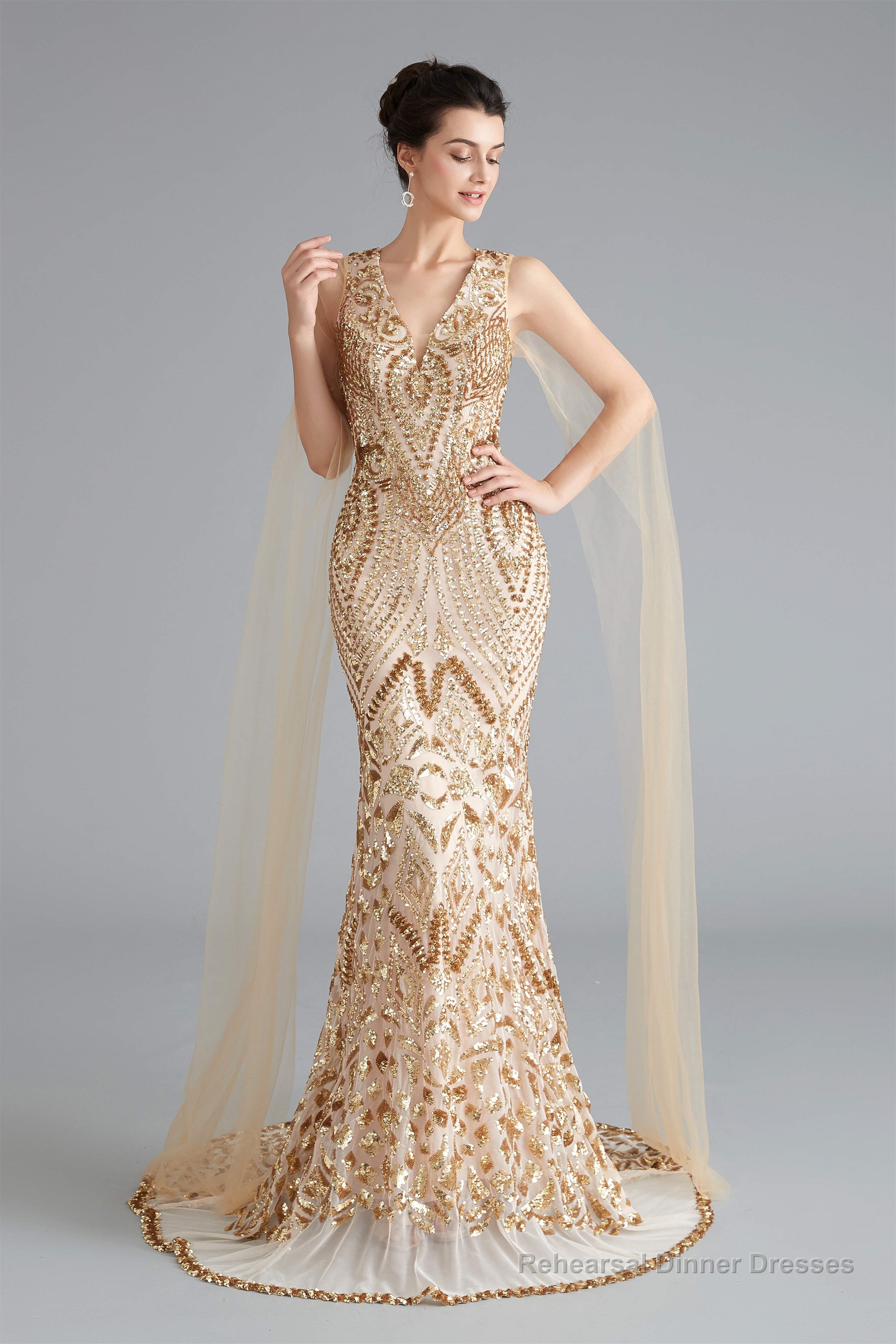 Homecoming Dresses Simpl, Sequin Beauty Pageant Prom Dresses in Sleek Mermaid Style