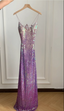 Gorgeous And Dazzling Backless Sequined Long Classy Prom Dress