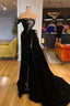 Gorgeous Strapless Split Front A-Line Prom Dress With Beading