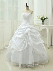 Gorgeous Sweetheart Beaded Ball Gowns Lace-Up Wedding Dress