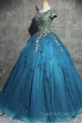 Gorgeous Tull Ball Princess Gowns, Handmade High Quality Party Gowns, Sweet 16 Dress