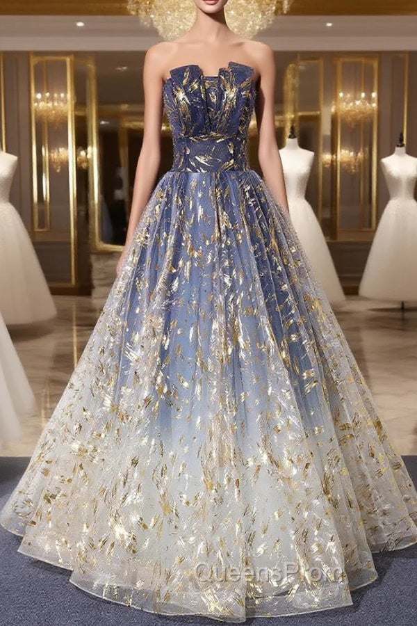 Gorgeous Tulle A-line Party Gown, Fashionable Evening Prom Dress Secondary image