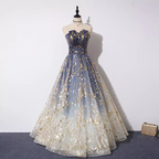 Gorgeous Tulle A-Line Party Gown, Fashionable Classy Prom Dress