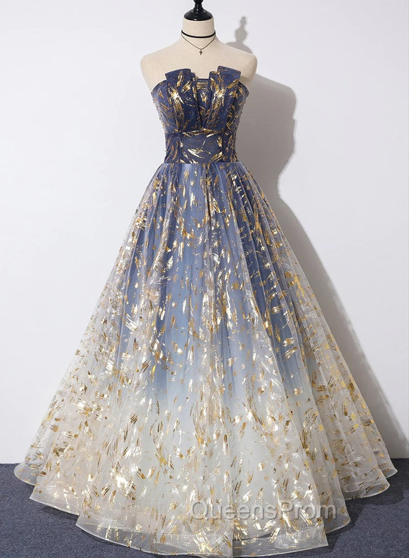 Gorgeous Tulle A-line Party Gown, Fashionable Evening Prom Dress Main image