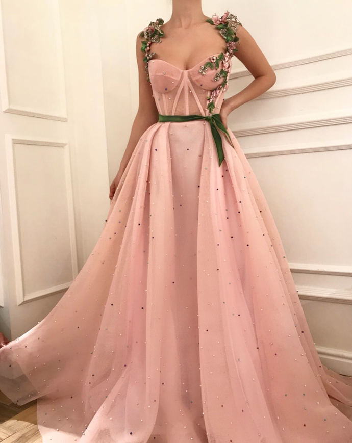 Gorgeous Unique Classy Prom Dress,A-Line Classy Prom Dress,Tulle Classy Prom Dress