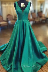 Green Color Evening Prom Dress, Ball Gown, Evening Dress,Birthday Party Gown Long, Back To Schoold Party Gown