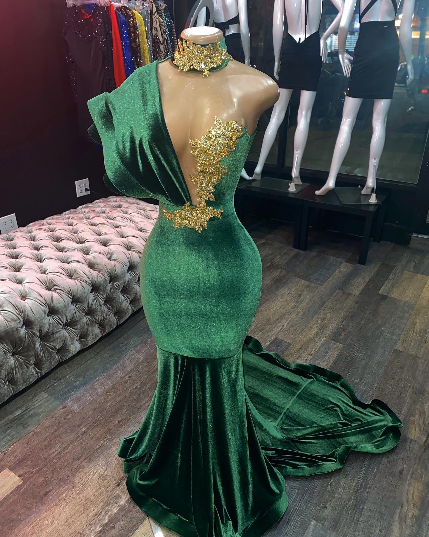 Green Classy Evening Classy Prom Dress,Long Classy Prom Dress