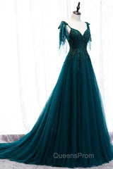 Green Formal Dress Evening Prom Dress Handmade Womens Evening Prom Wedding Party Dress