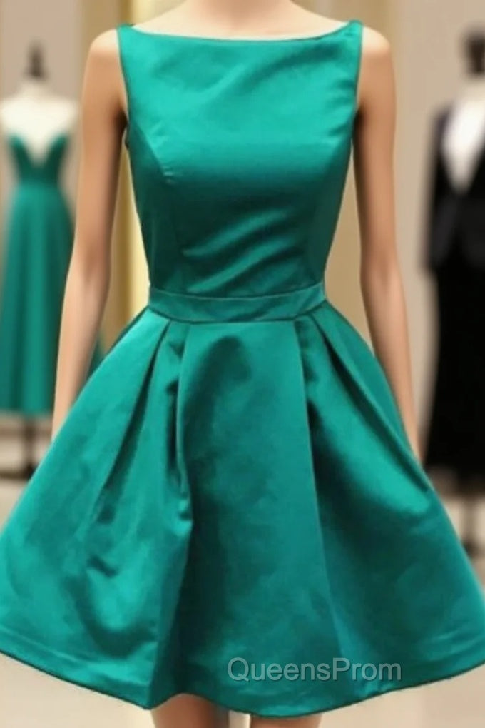green homecoming Dress short Evening Prom Dress Main image