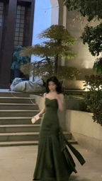 Green Long Dress Classy Prom Dress Classy Dress