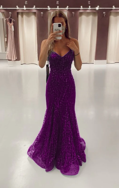 Green Long Mermaid Classy Prom Dress Classy Evening Gowns Secondary image
