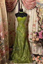 Green Mermaid Long Classy Prom Dress,Long Classy Evening Gowns
