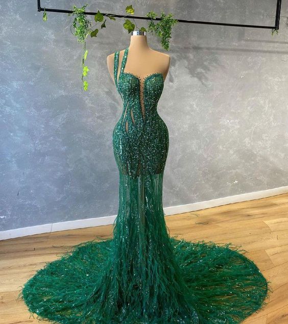 Green Mermaid Classy Prom Dress Classy Evening Gowns