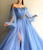 Blue/Green New Fashion Classy Evening Dress Classy Prom Gown