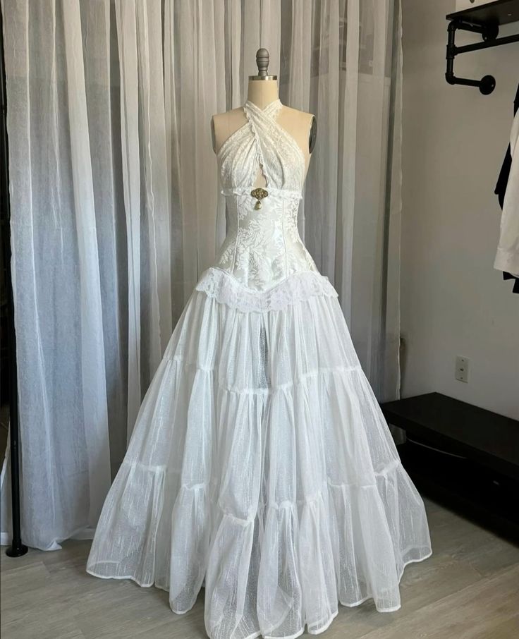 Halter Lace A Line Occasion Dress Classy Party Dress