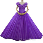 Ice Organza Ball Gowns Cinderella Dress