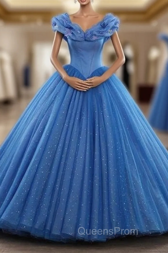 Ice Organza Ball Gowns Cinderella Dress