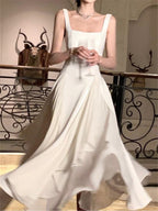 Ivory Classy Prom Dress Party Dress