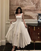 Ivory Classy Prom Dress Party Dress
