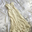 Ivory Luxury Gorgeous Fashion Exquisite Flowers Beading Long Chiffon Elegant Ball Gown Classy Evening Dress Party Dress