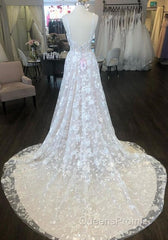 Lace A-Line Wedding Dress, Bridal Gown ,Dress For Brides