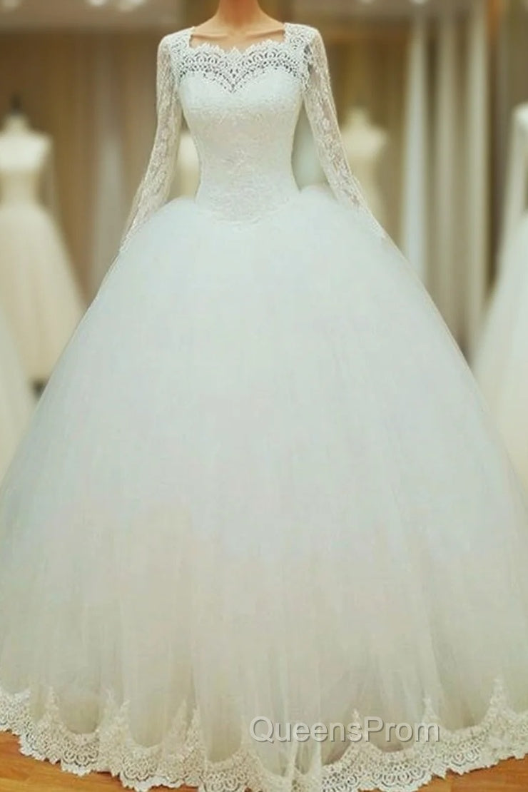 Lace Long Sleeves Wedding Dress Ball Gowns Main image